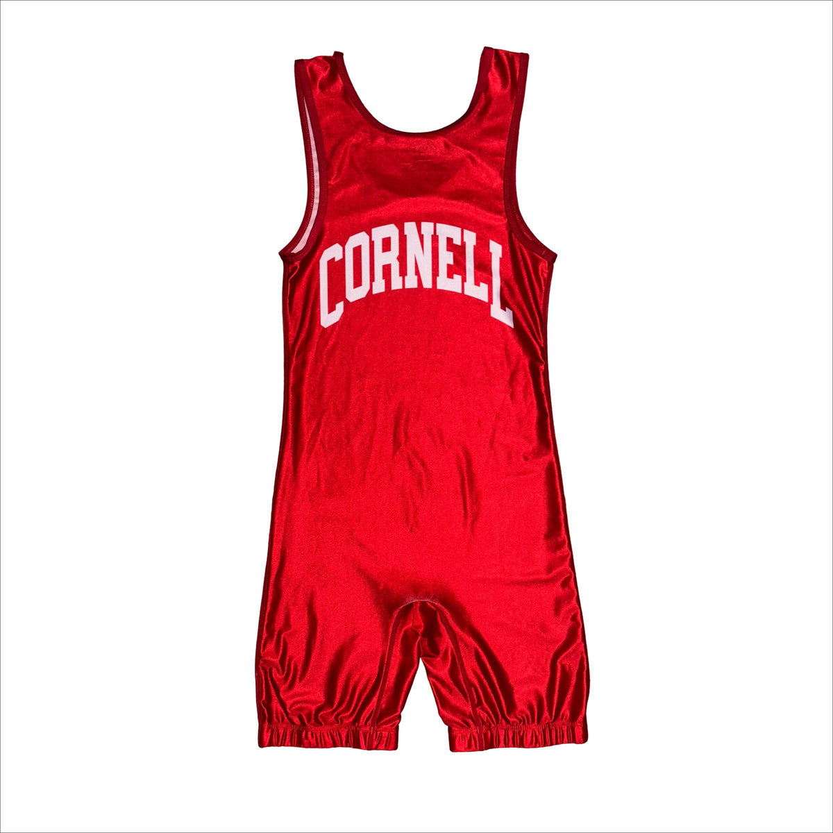 Cornell team issued wrestling singlet, back