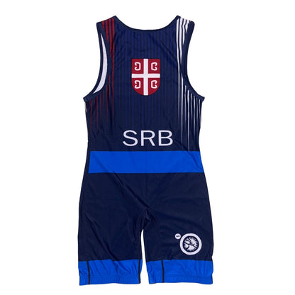 Serbia International Wrestling Singlet