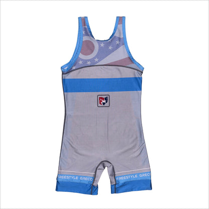 Ohio Fargo national team wrestling singlet, back