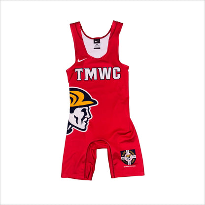TMWC vintage Nike wrestling singlet, front