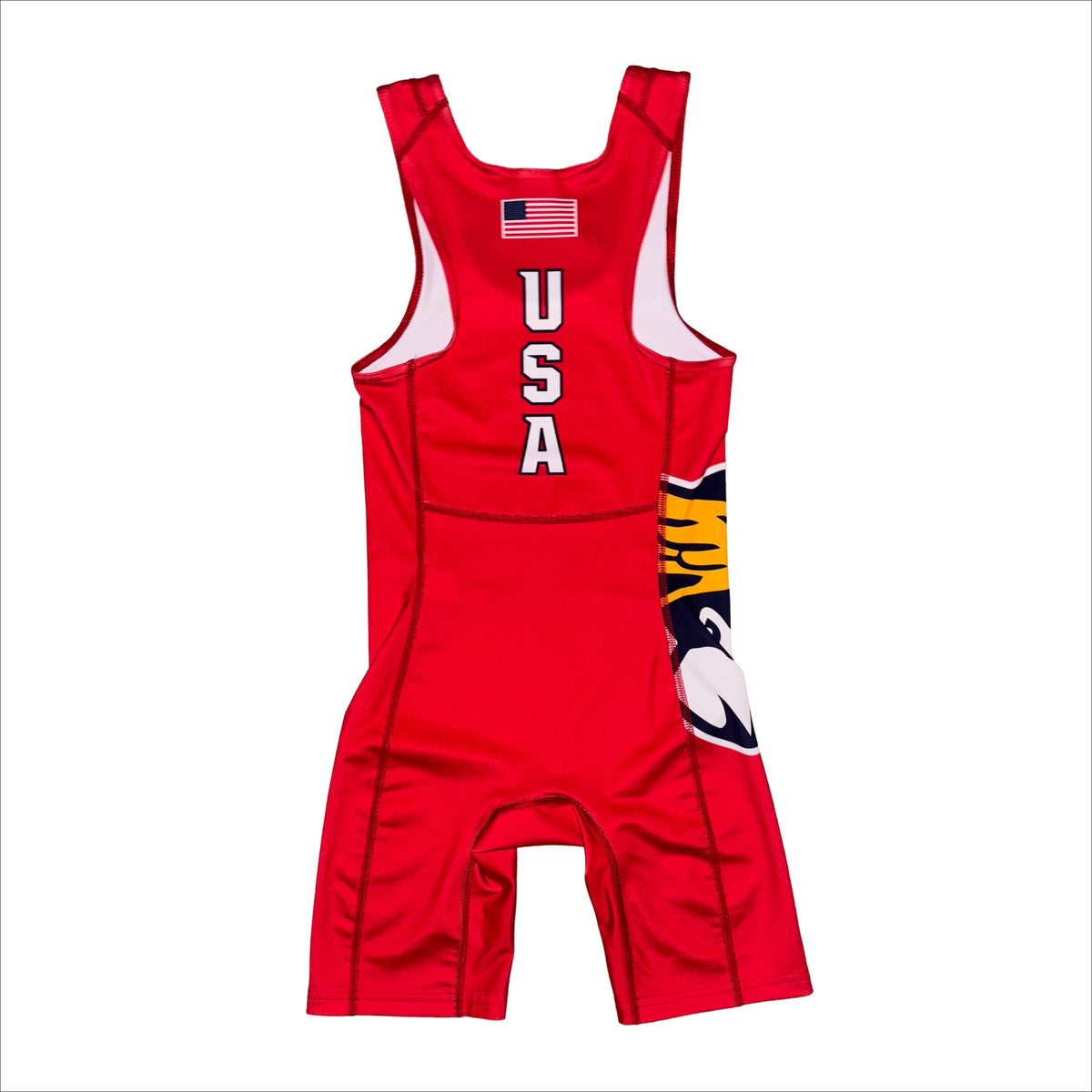TMWC vintage Nike wrestling singlet, back