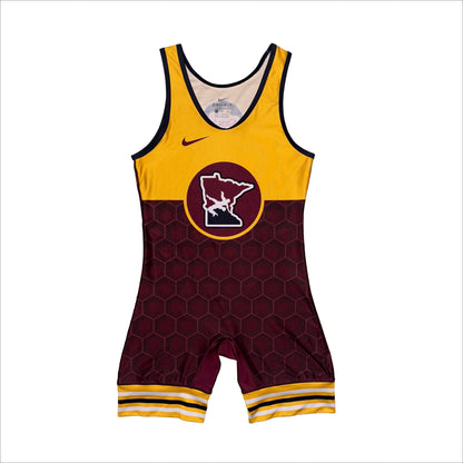 Minnesota Storm club wrestling singlet, front