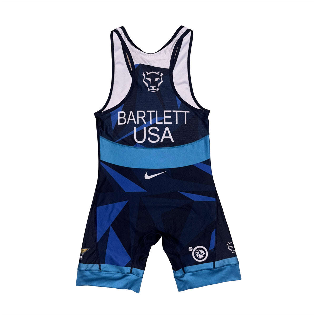 Beau Bartlett NLWC wrestling singlet, back