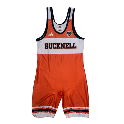 Bucknell team issued wrestling singlet, front