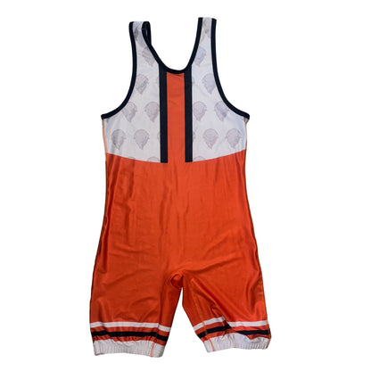 Bucknell team issued wrestling singlet, back