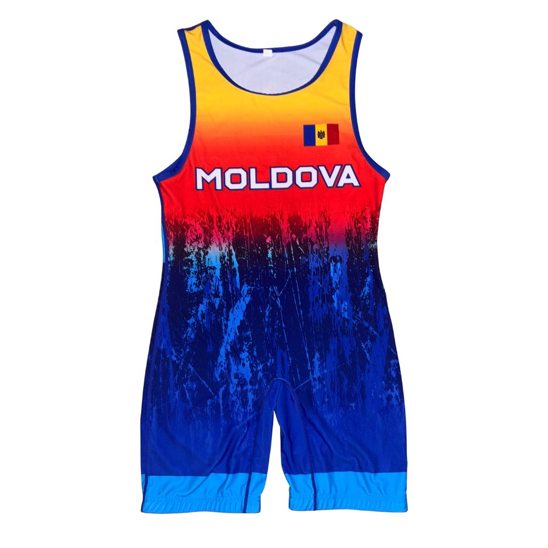 Moldova International Wrestling Singlet