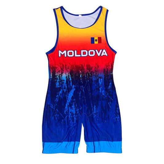 Moldova International Wrestling Singlet